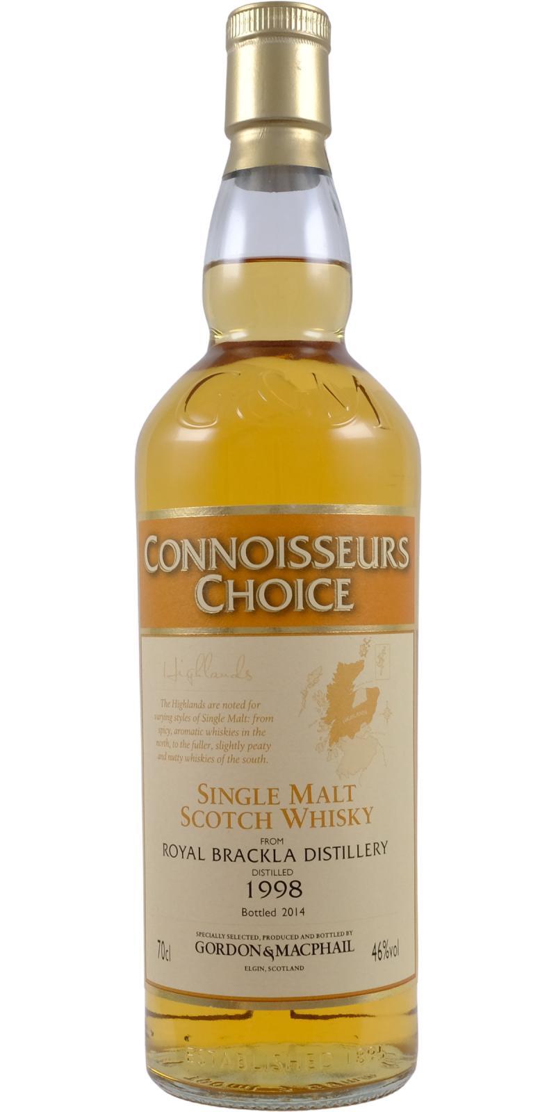 Royal Brackla 1998 GM  Connoisseurs Choice