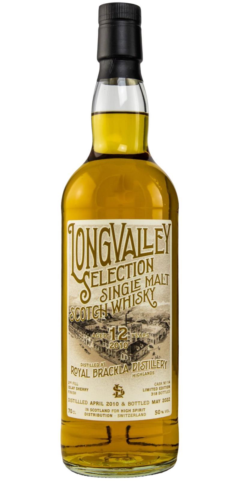 Royal Brackla 2010 HSD  Longvalley Selection