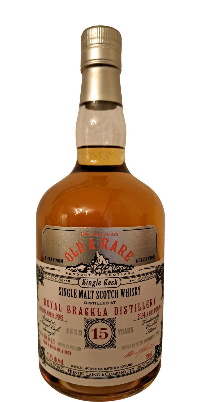 Royal Brackla 2009 HL  Old & Rare - A Platinum Selection
