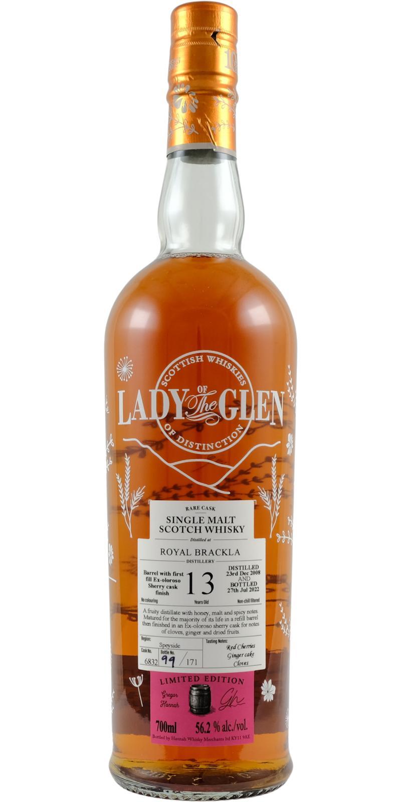 Royal Brackla 2008 LotG  Rare Cask