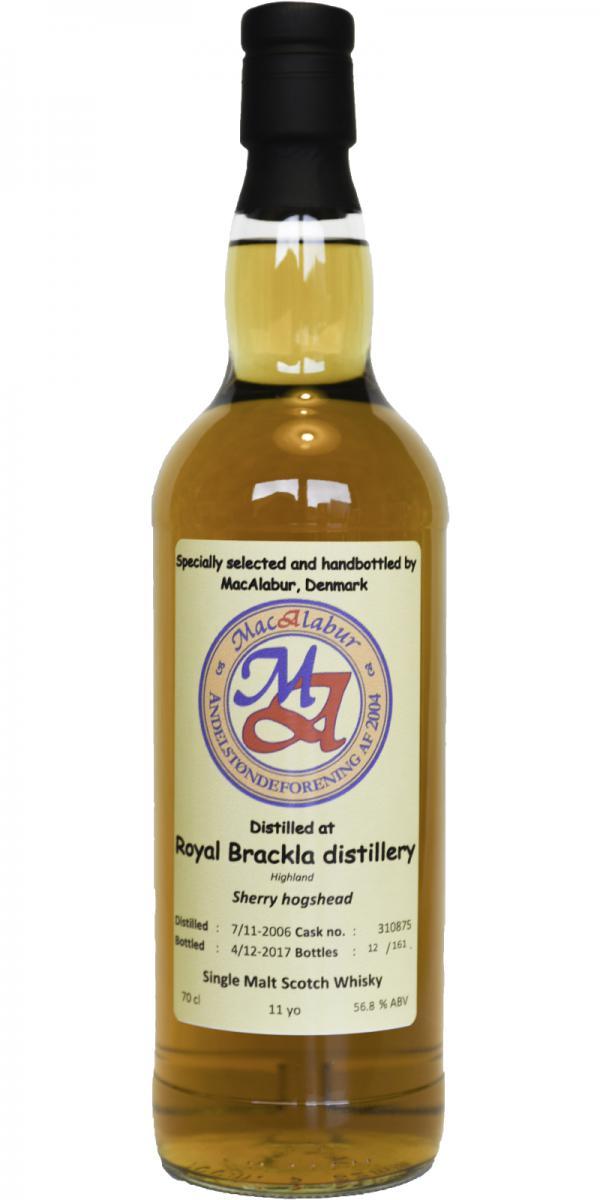 Royal Brackla 2006 MacA