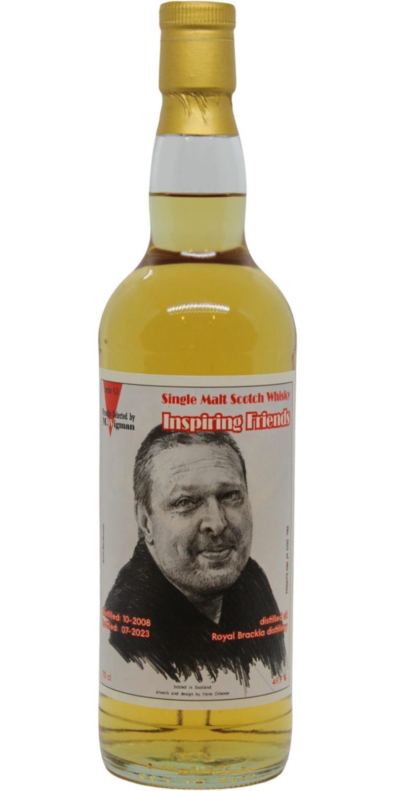 Royal Brackla 2008 MW  Inspiring Friends