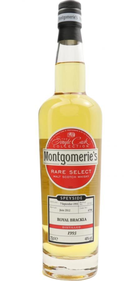 Royal Brackla 1993 Mg  The Single Cask Collection - Rare Select
