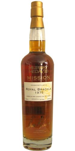 Royal Brackla 1975 MM  Mission - Selection Number One