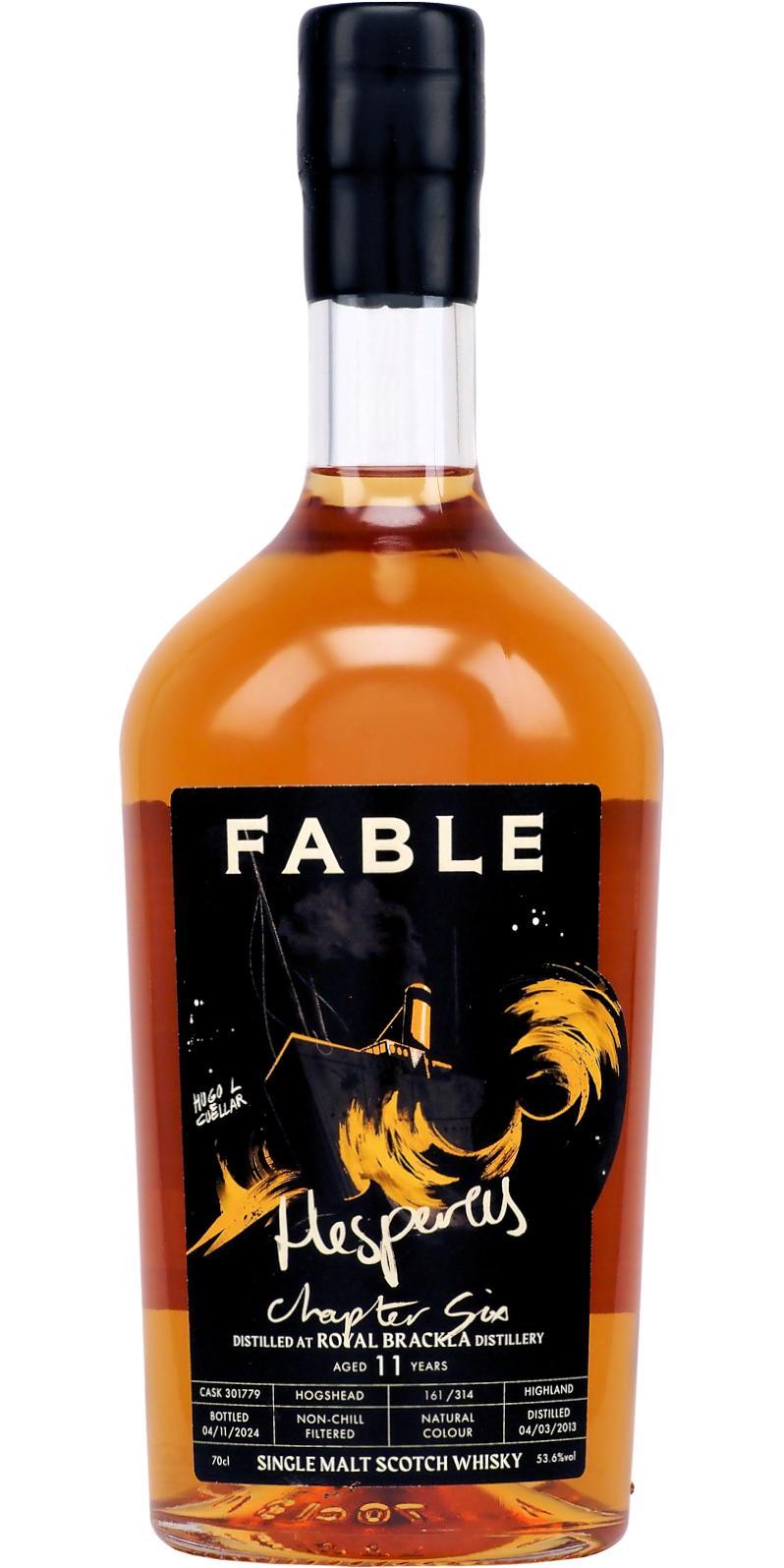 Royal Brackla 2013 PSL  Fable - Chapter 6 - Hesperus