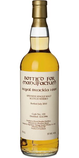 Royal Brackla 1996 SV  Bottled for Manufactum