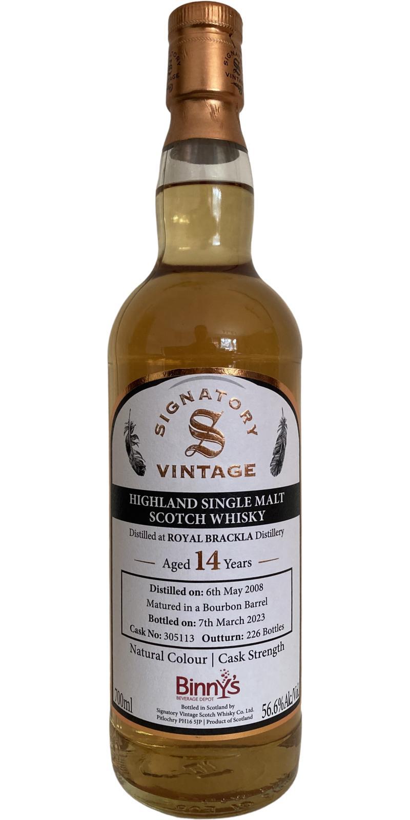 Royal Brackla 2008 SV