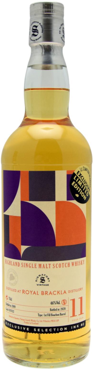 Royal Brackla 2009 SV  The Un-Chillfiltered Collection