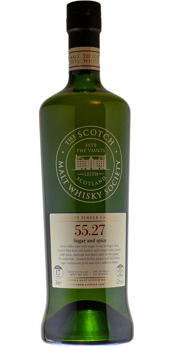 Royal Brackla 1997 SMWS 55.27  Sugar and spice