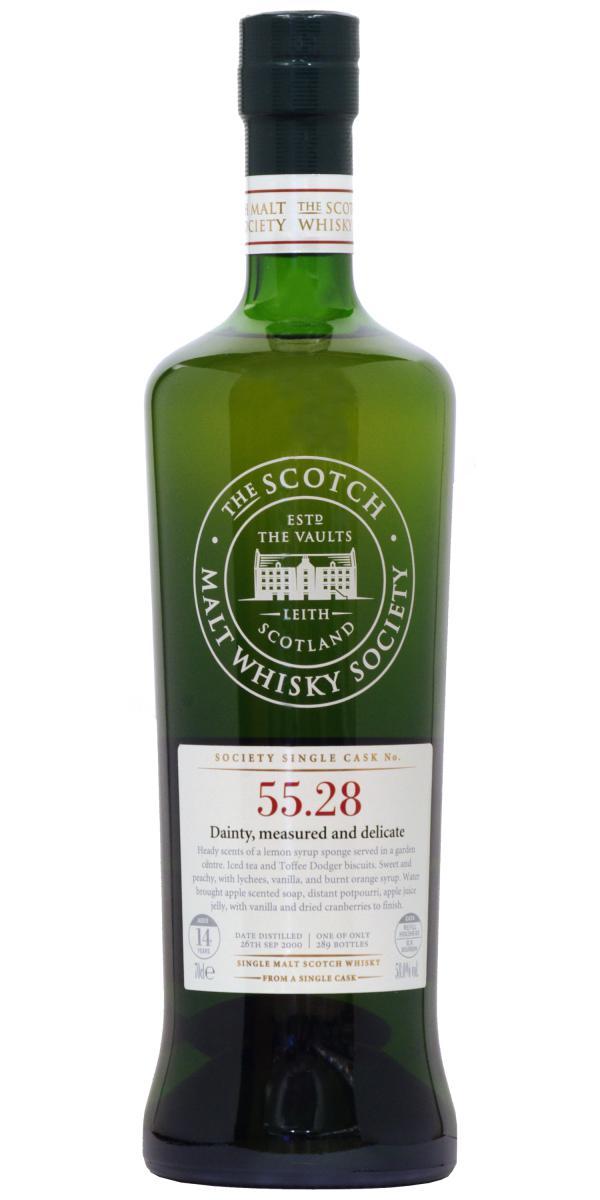Royal Brackla 2000 SMWS 55.28  Dainty, measured and delicate