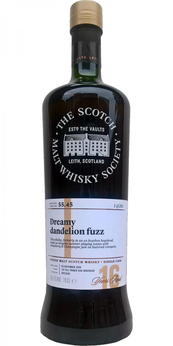 Royal Brackla 2000 SMWS 55.45  Dreamy Dandelion Fuzz