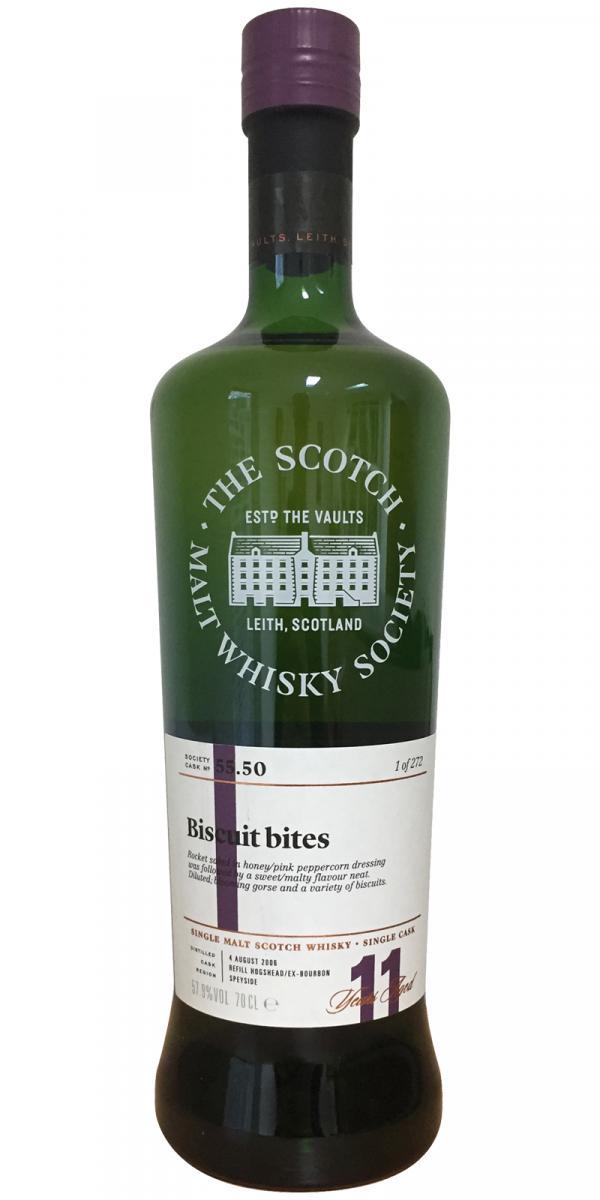 Royal Brackla 2006 SMWS 55.50  Biscuit bites