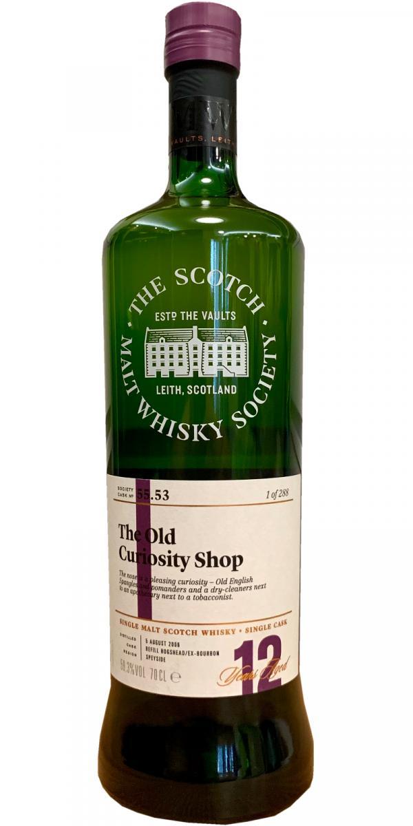 Royal Brackla 2006 SMWS 55.53  The Old Curiosity Shop