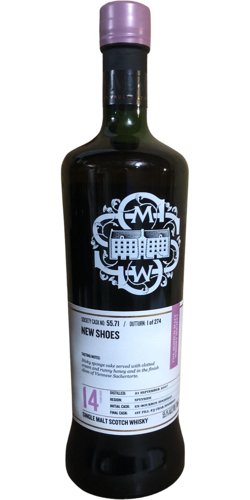 Royal Brackla 2007 SMWS 55.71  New shoes