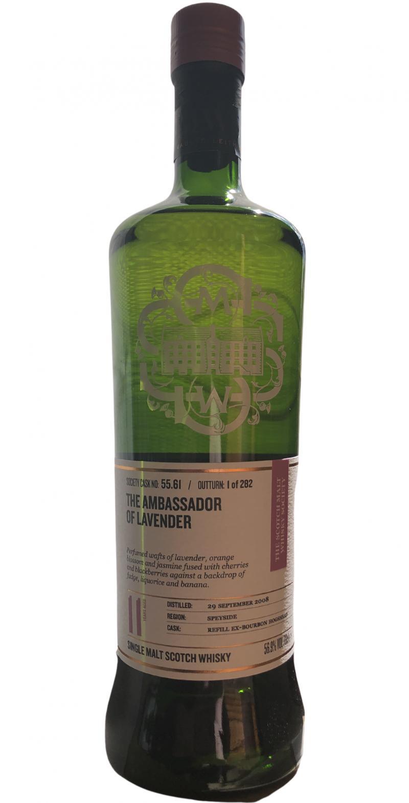 Royal Brackla 2008 SMWS 55.61  The ambassador of lavender