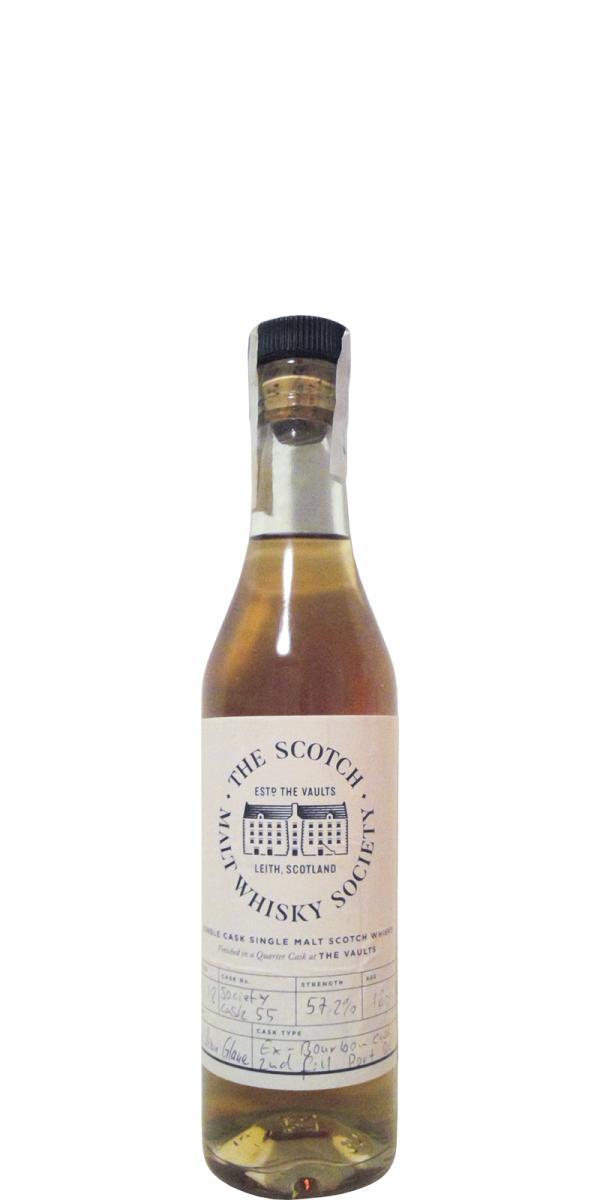 Royal Brackla SMWS Society Cask 55  The Society Cask, Handbottled at the SMWS