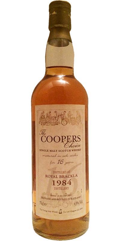 Royal Brackla 1984 VM  The Cooper's Choice