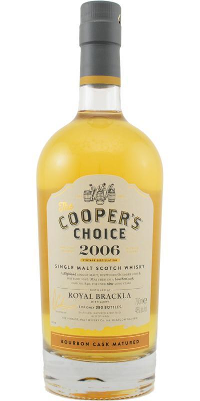 Royal Brackla 2006 VM  The Cooper's Choice