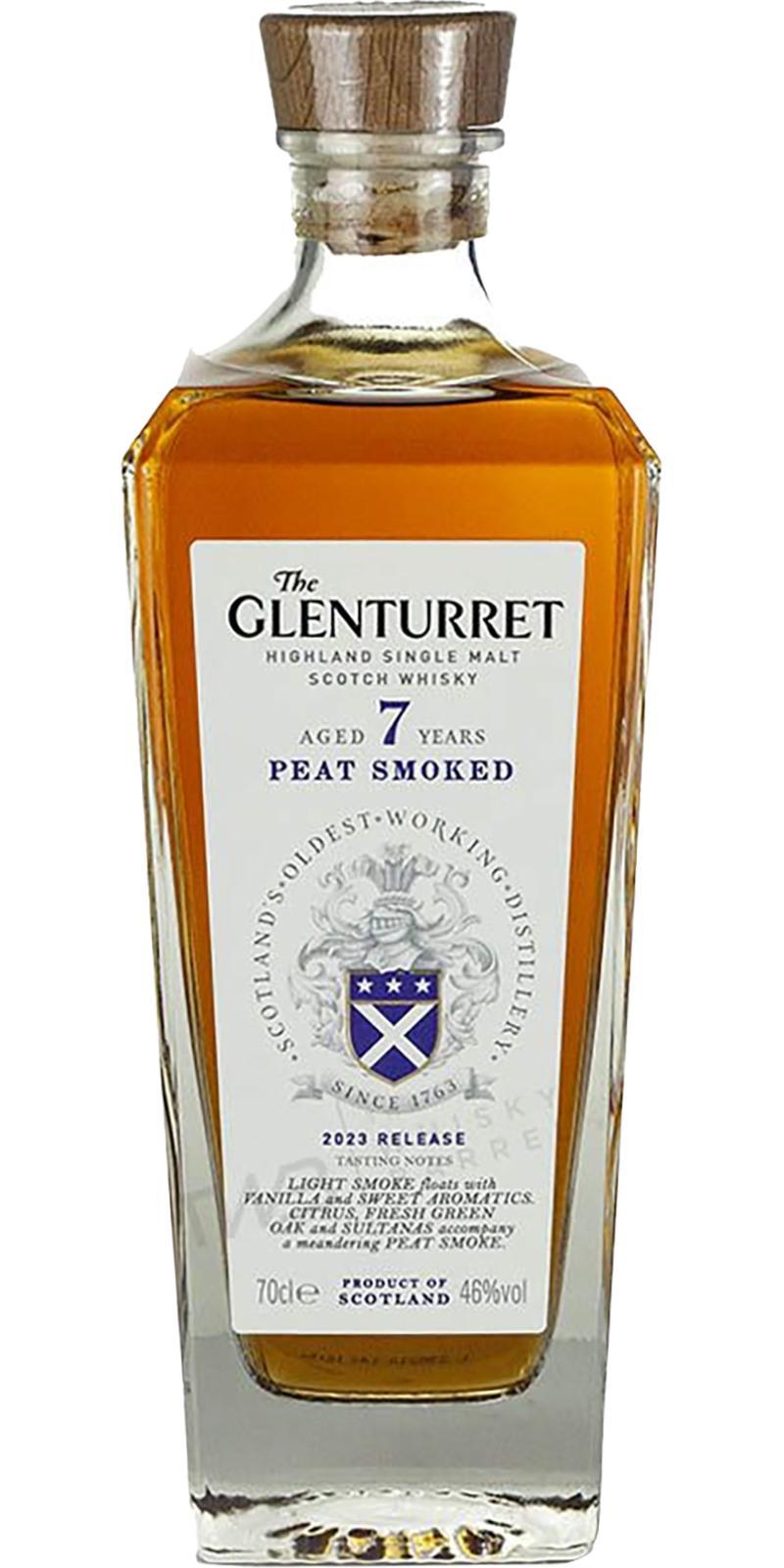 Glenturret 07-year-old  Peat Smoked - 2023 Release