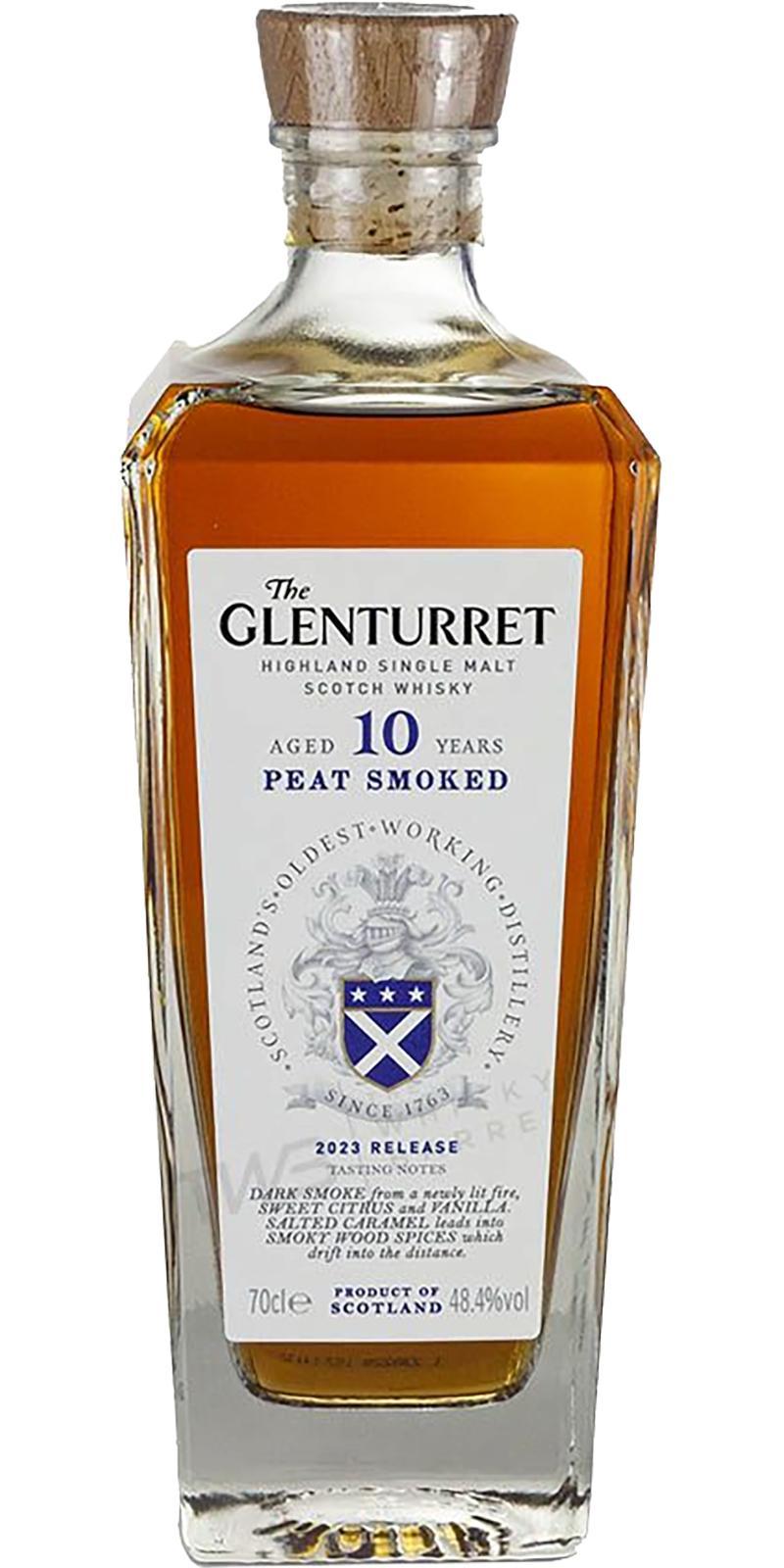 Glenturret 10-year-old  2023 Release - Peat Smoked