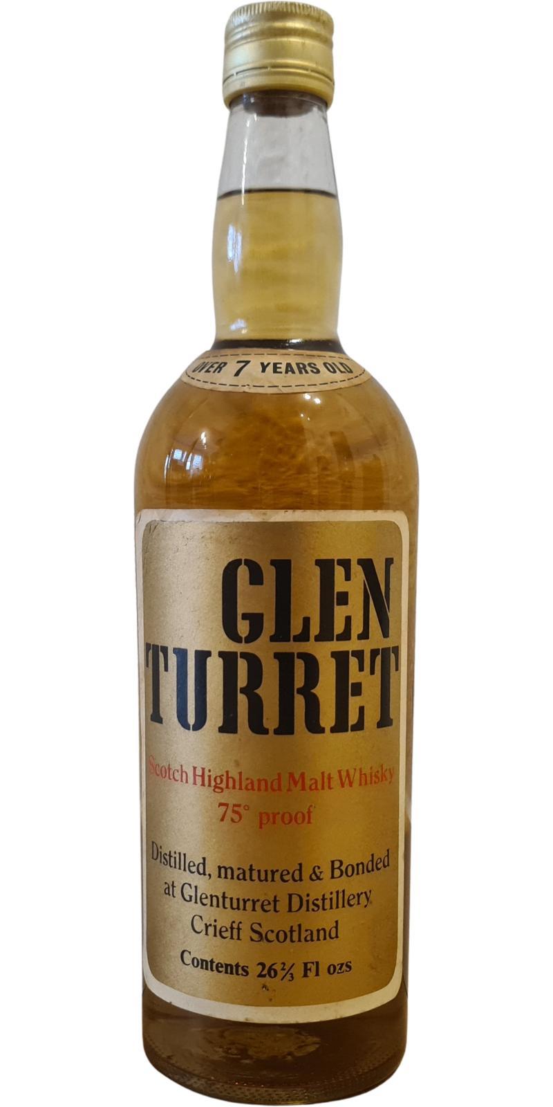 Glenturret 07-year-old  75° Proof, 26 ²/³ fl.ozs.