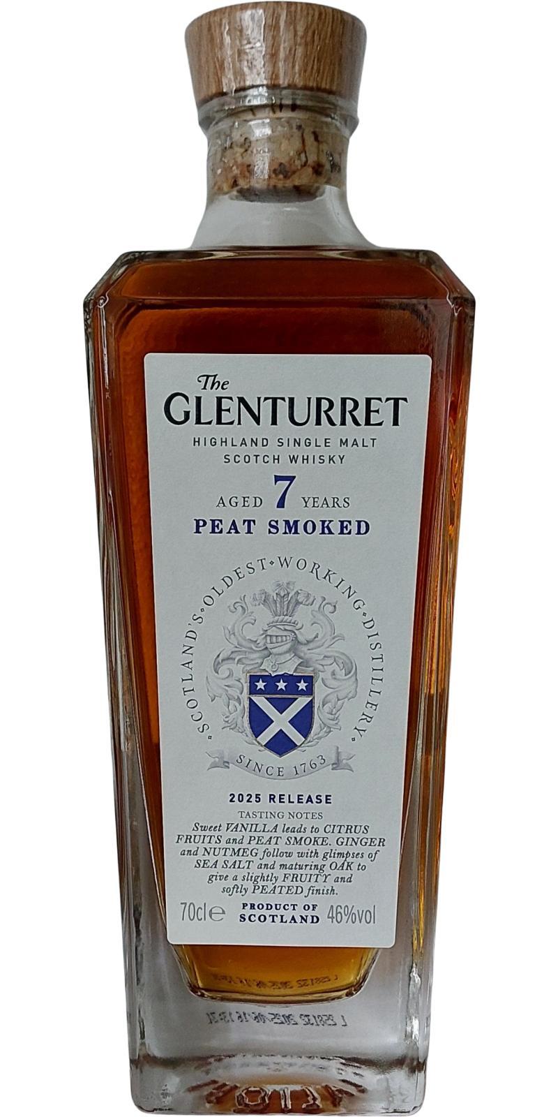 Glenturret 07-year-old  Peat Smoked - 2025 Release