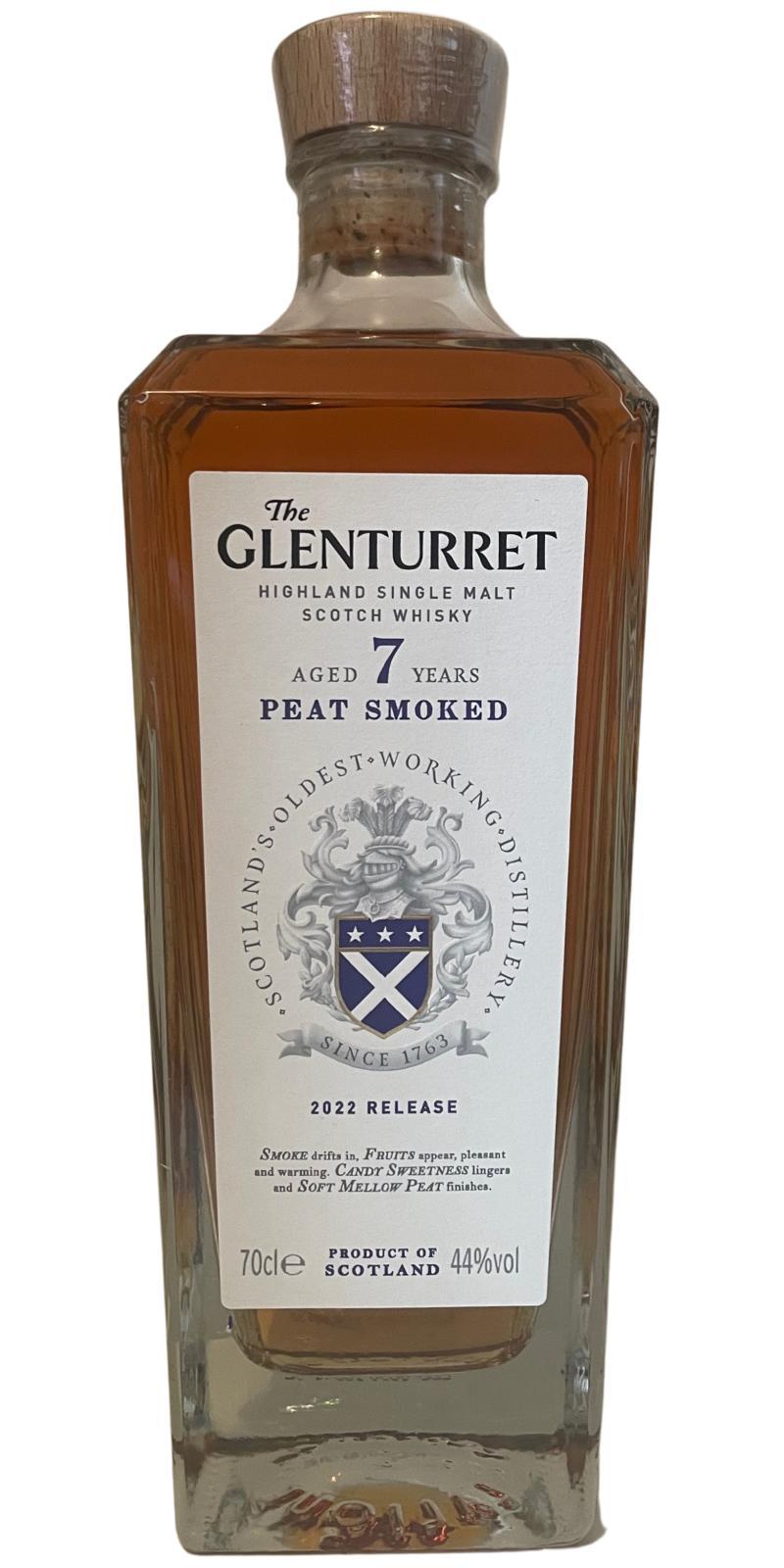 Glenturret 07-year-old - Peat Smoked  2022 Release