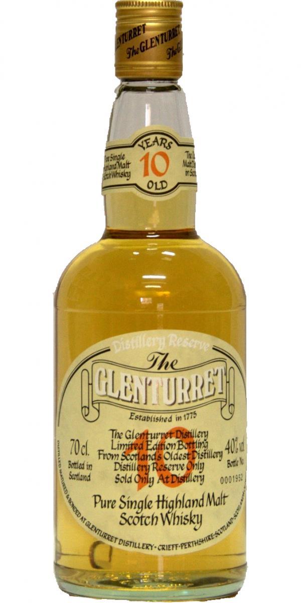 Glenturret 10-year-old  Pure Single Highland Malt Scotch Whisky