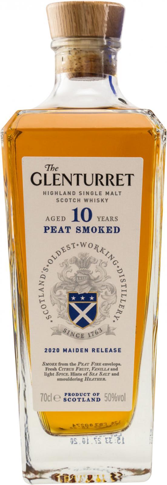 Glenturret 10-year-old - Peat Smoked  2020 Maiden Release