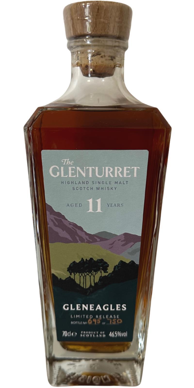Glenturret 11-year-old  Gleneagles - First Edition