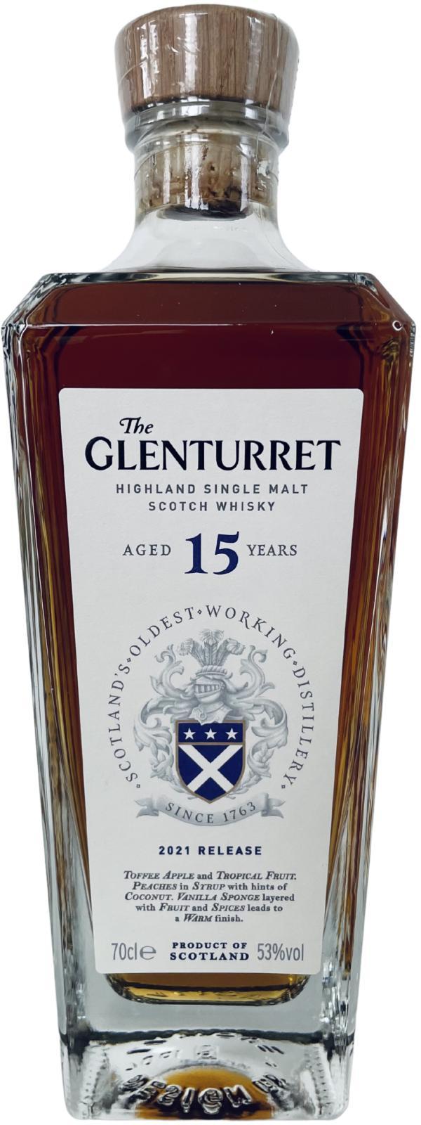Glenturret 15-year-old  2021 Release