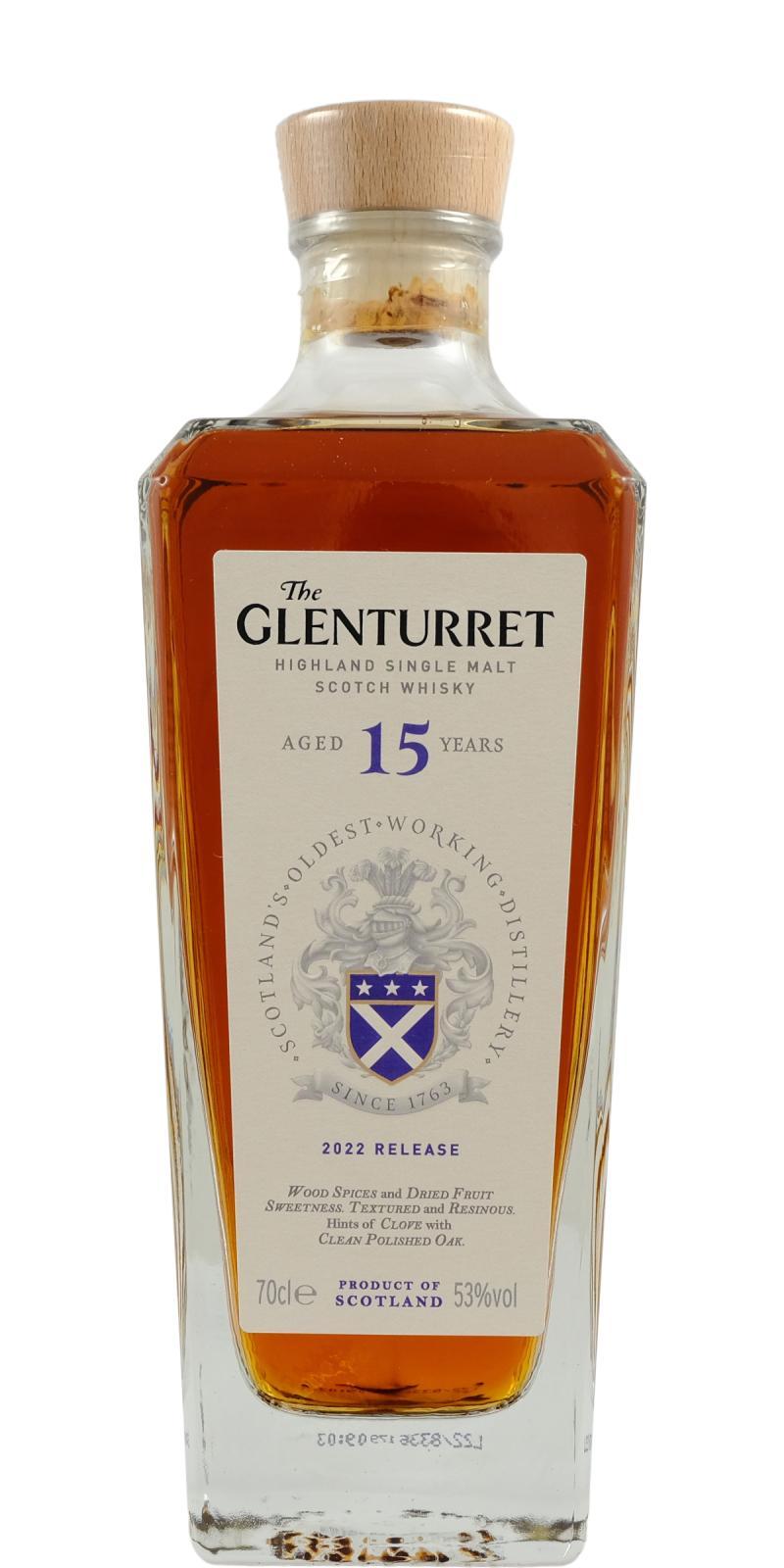 Glenturret 15-year-old  2022 Release