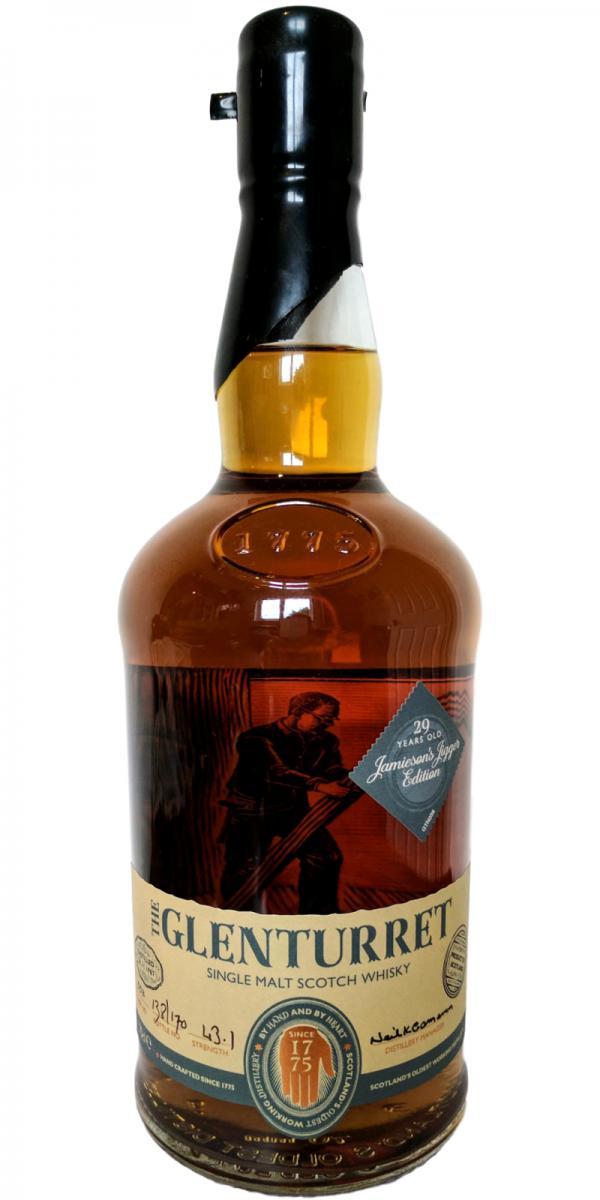 Glenturret 1987  The Jamieson’s Jigger Edition