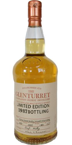 Glenturret 1987  Limited Edition
