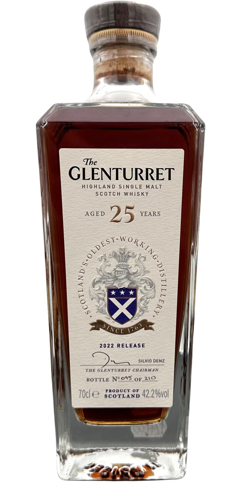 Glenturret 25-year-old  2022 Release