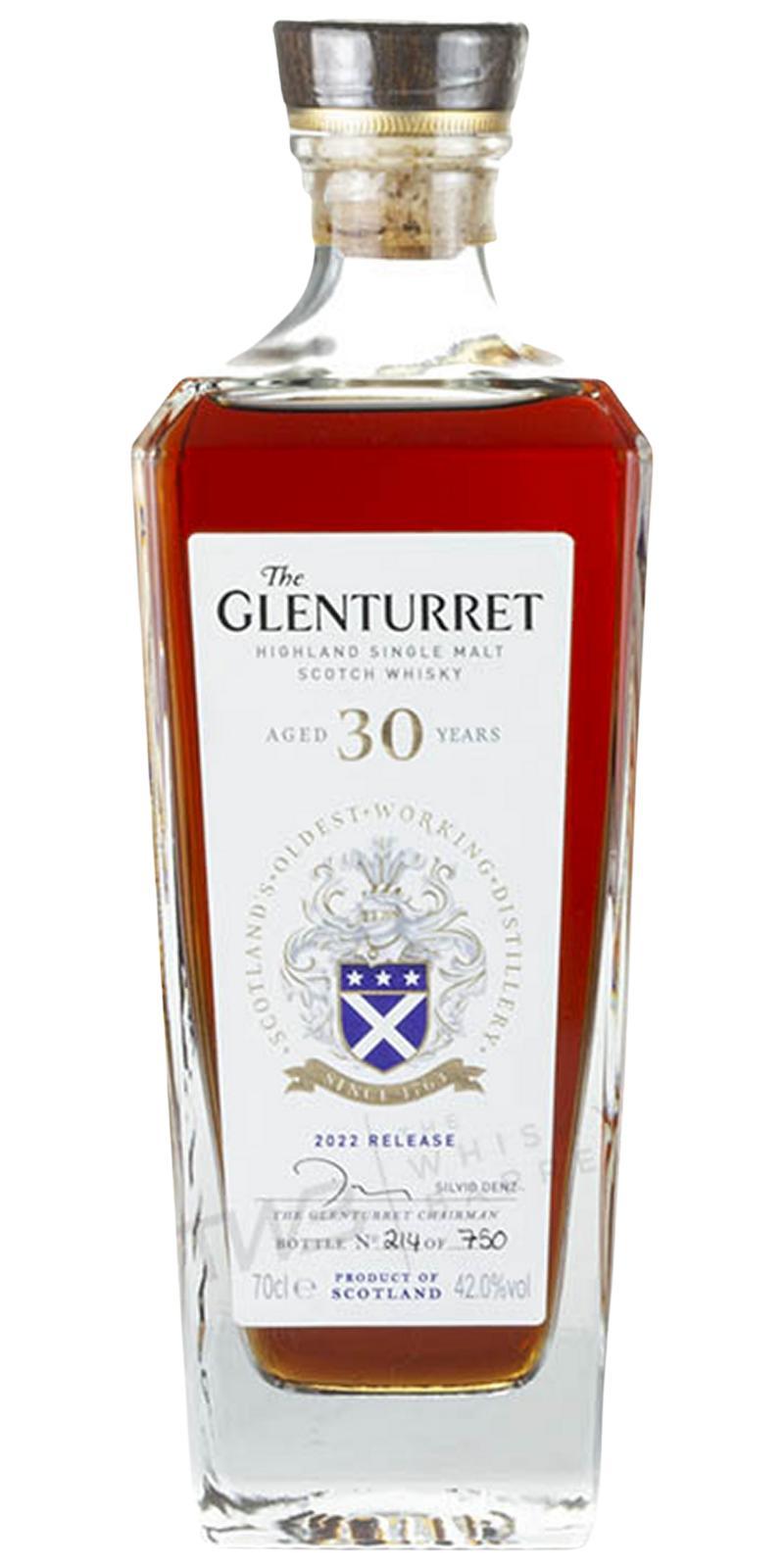 Glenturret 30-year-old  2022 Release
