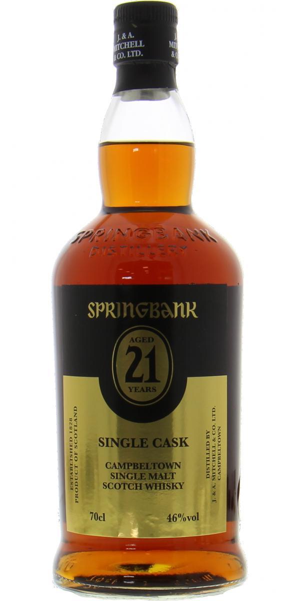 Springbank 21-year-old Open Day Bottling