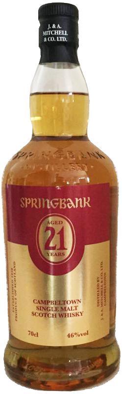 Springbank 21-year-old Open Day Bottling