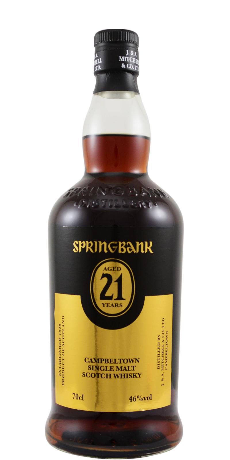 Springbank 21-year-old