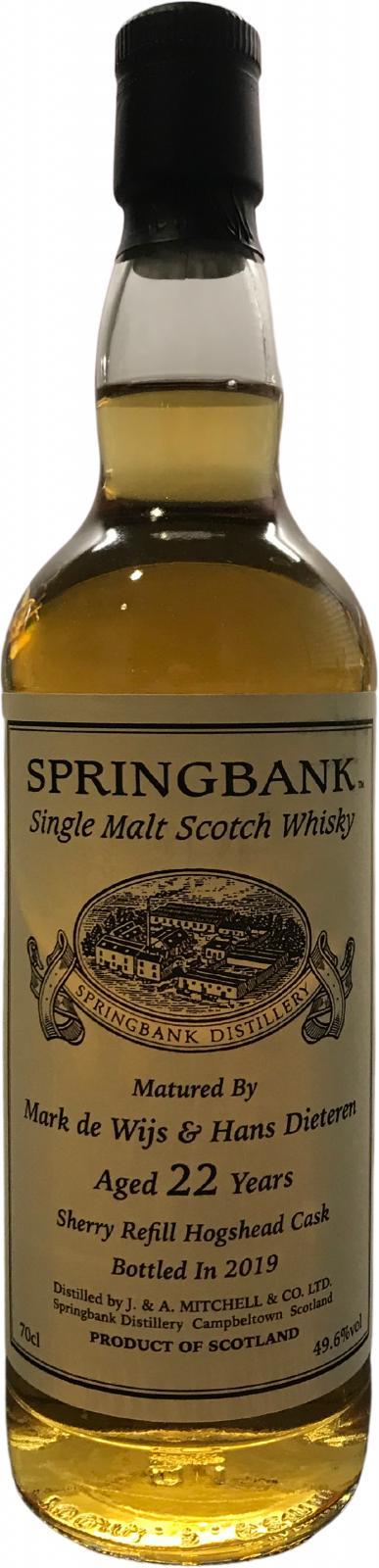 Springbank 22-year-old Private Bottling