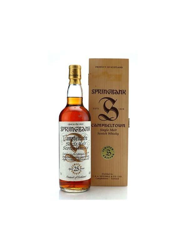 Springbank 25-year-old Limited Edition