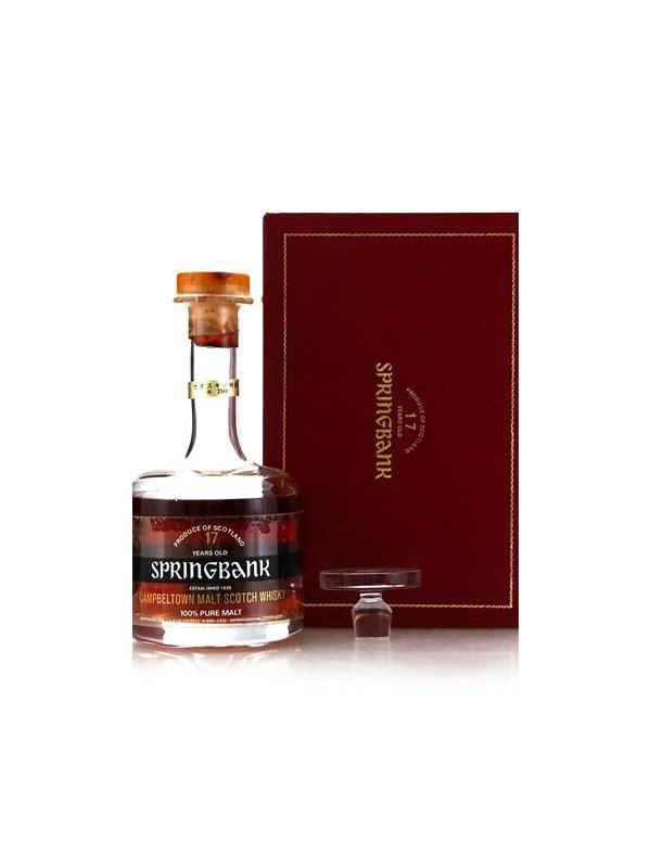 Springbank 28-year-old Glass Decanter