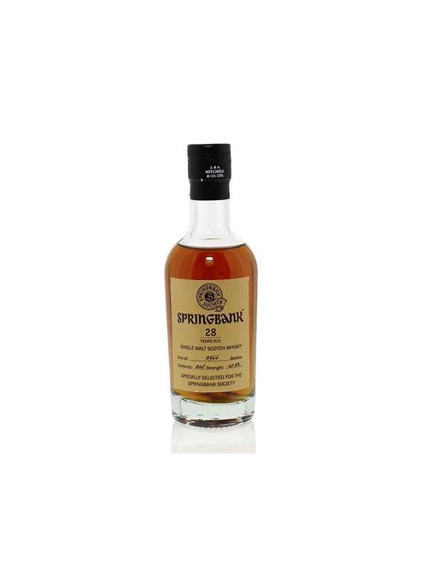 Springbank 28-year-old Society Bottling