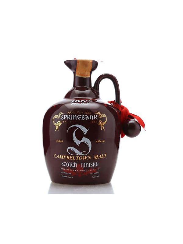 Springbank 30-year-old 100% Pure Malt - Glass Decanter
