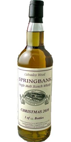 Springbank Christmas 2010 for Shareholders, Directors and Staff