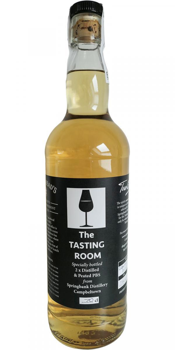 Springbank The Tasting Room 2 x Distilled & Peated PBS