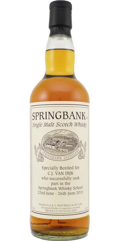 Springbank Whisky School 2015