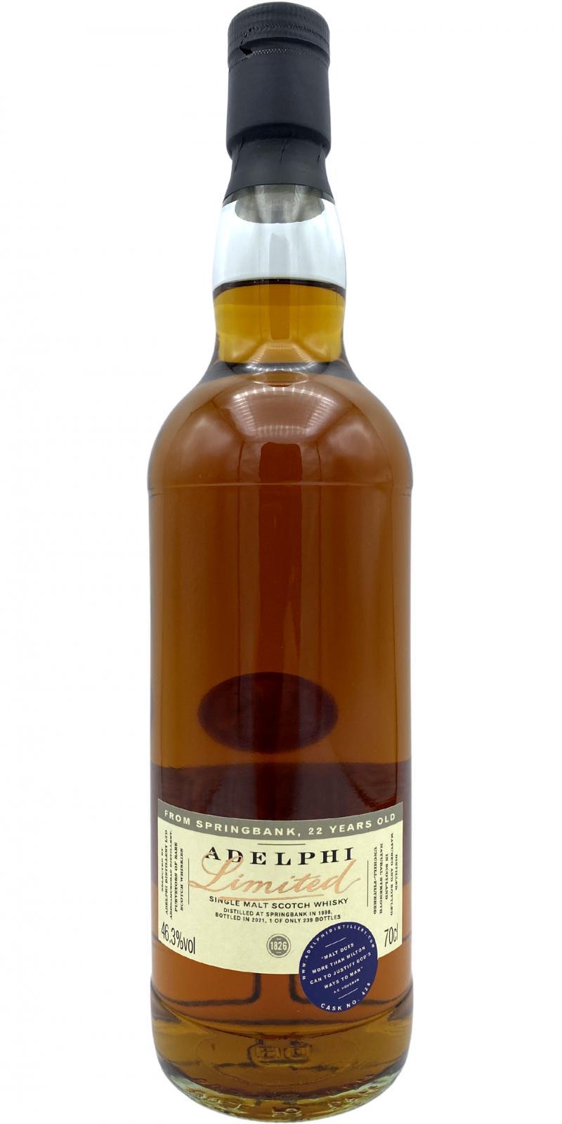 Springbank 1998 AD Limited