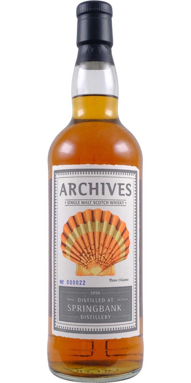 Springbank 1999 Arc Shells from the Bay of Caraccas