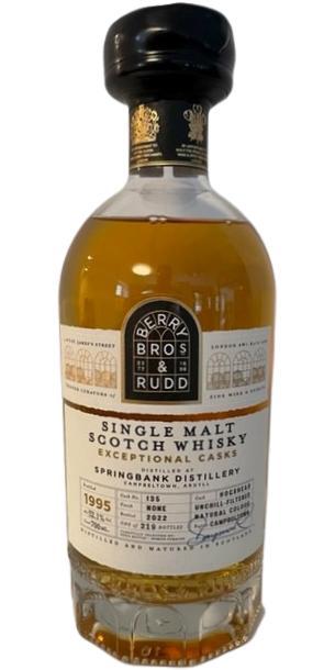 Springbank 1995 BR Exceptional Casks